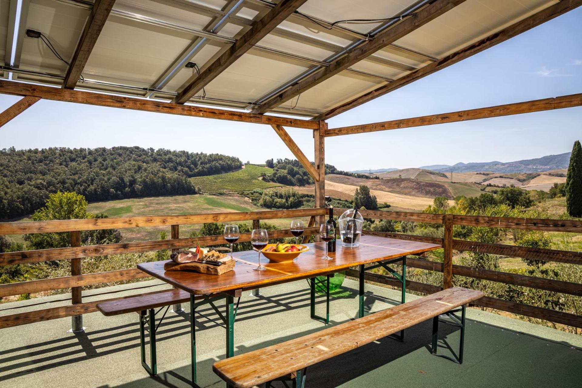 Terricciola Sole Verde Green House מראה חיצוני תמונה